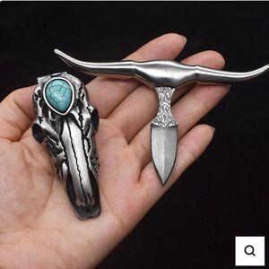 Cowderry Western Longhorn Necklace